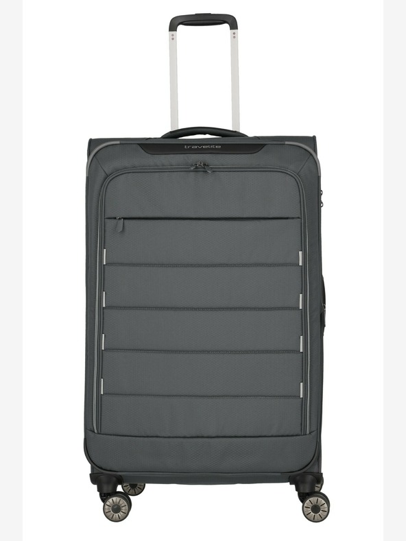 Travelite Sada cestovních kufrů Travelite Skaii 4w S,M,L - šedá