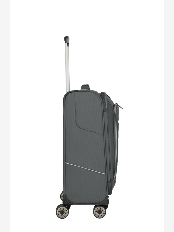 Travelite Sada cestovních kufrů Travelite Skaii 4w S,M,L - šedá