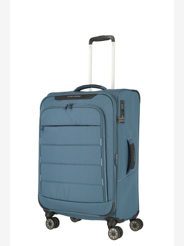 Travelite Cestovní kufr Travelite Skaii 4w M - modrá