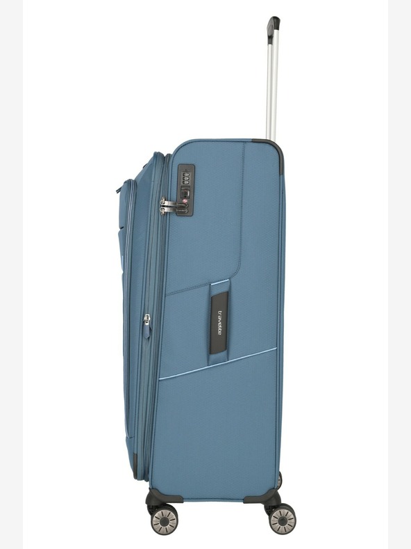 Travelite Cestovní kufr Travelite Skaii 4w L - modrá