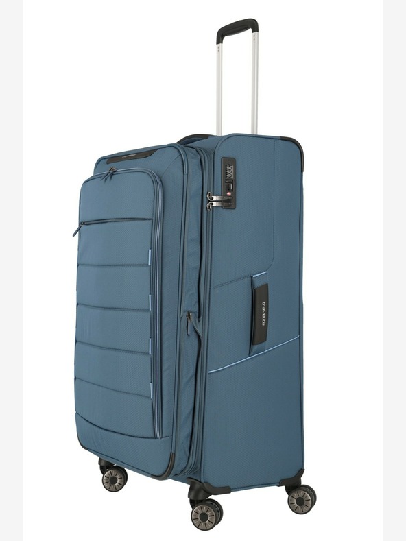 Travelite Cestovní kufr Travelite Skaii 4w L - modrá