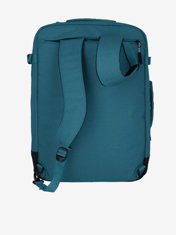 Travelite Petrolejový unisex cestovní batoh Travelite Kick Off Multibag Backpack Petrol