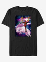 ZOOT.Fan Černé unisex tričko ZOOT.Fan Marvel Taco Unicorn