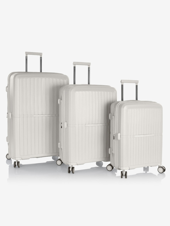 Heys Sada tří cestovních kufrů v bílé barvě Heys Airlite S,M,L