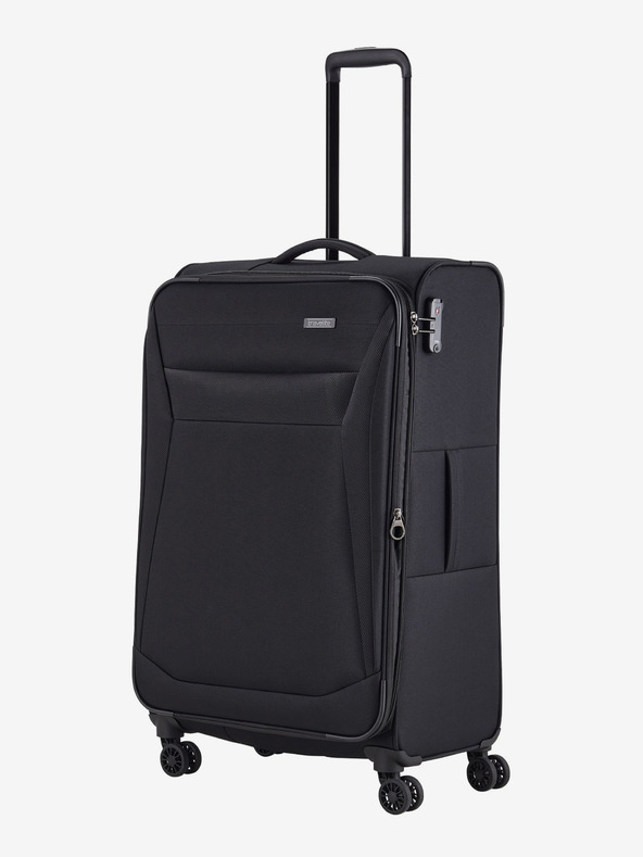 Travelite Sada tří cestovních kufrů v černé barvě Travelite Chios S,M,L Black