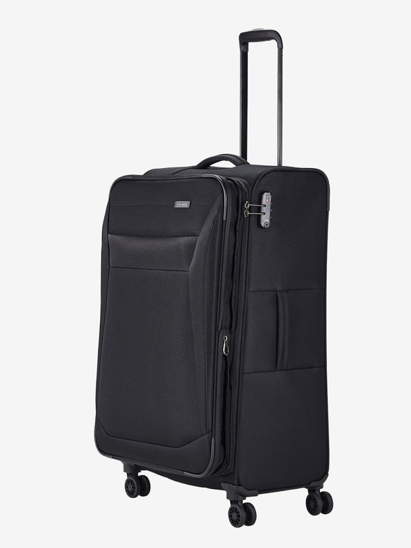Travelite Sada tří cestovních kufrů v černé barvě Travelite Chios S,M,L Black