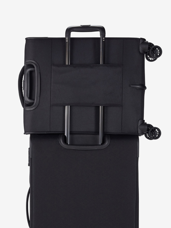 Travelite Sada tří cestovních kufrů v černé barvě Travelite Chios S,M,L Black
