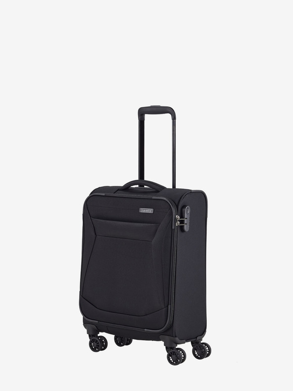 Travelite Černý cestovní kufr Travelite Chios S Black