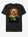 ZOOT.Fan Černé unisex tričko ZOOT.Fan Marvel Loki Smile Poster