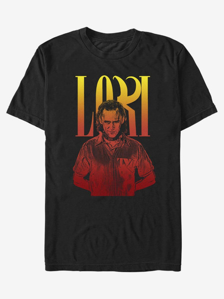 ZOOT.Fan Černé unisex tričko ZOOT.Fan Marvel Loki