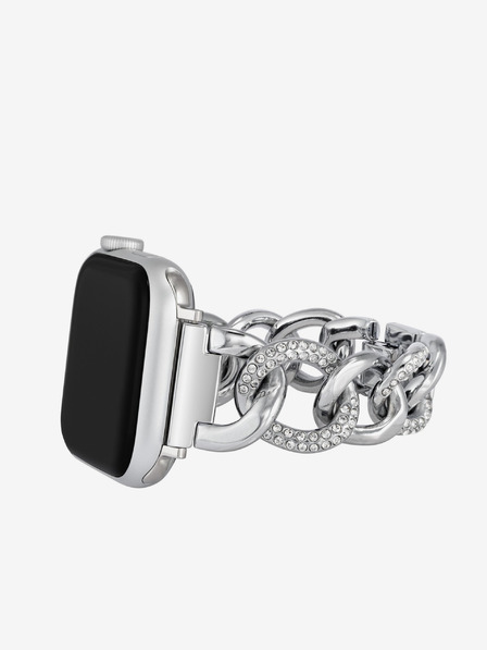 Anne Klein Řemínek pro Apple Watch 42/44/45/ultra 49mm ve stříbrné barvě Anne Klein