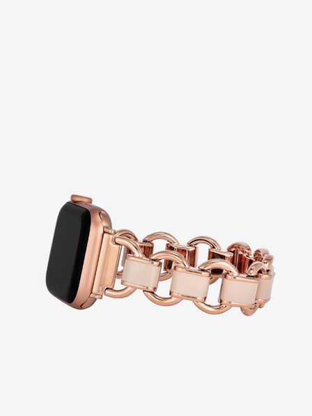 Anne Klein Dámský řemínek pro Apple Watch 42/44/45/ultra 49mm v růžovozlaté barvě Anne Klein
