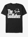 ZOOT.Fan Černé unisex tričko ZOOT.Fan Paramount Godfather Logo