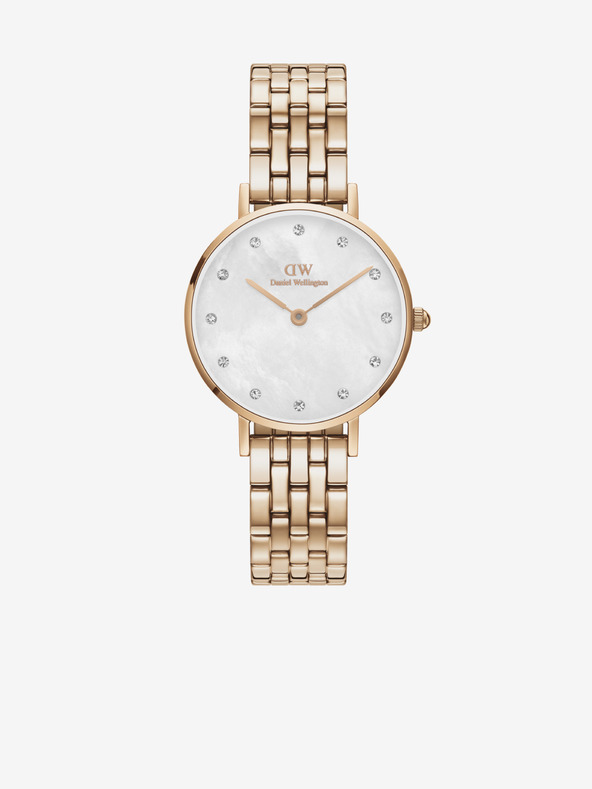 Daniel Wellington Dámské hodinky v růžovozlaté barvě Daniel Wellington Petite Lumine