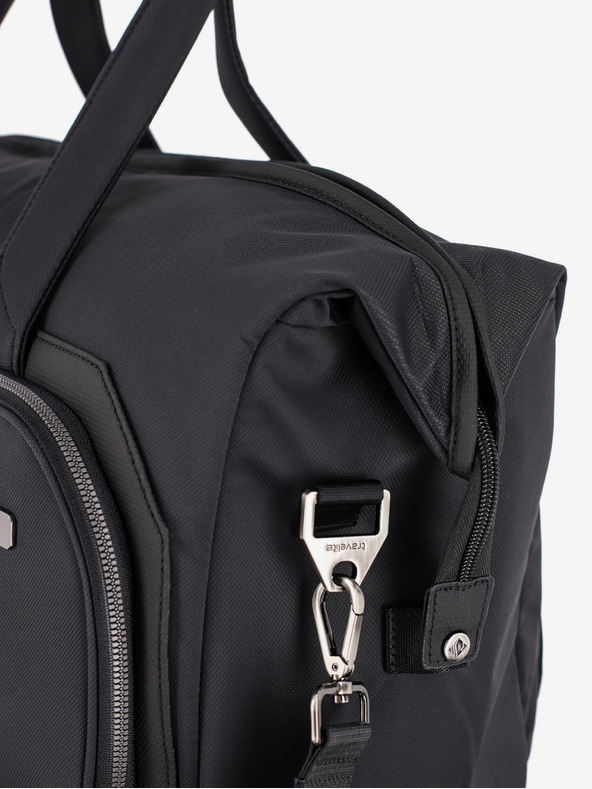 Travelite Černá cestovní taška Travelite Priima Weekender Black