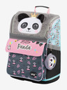 BAAGL  Šedá školní aktovka zippy panda Baagl