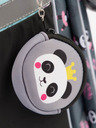 BAAGL  Šedá školní aktovka zippy panda Baagl