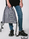 BAAGL  Černý sáček skate ska - pattern Baagl