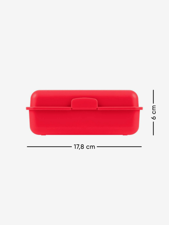 BAAGL  Červený box na svačinu teribear Baagl