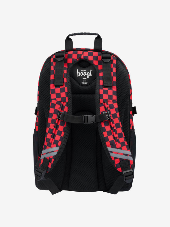 BAAGL  Černý školní set Skate batoh, penál a sáček Baagl Teribear