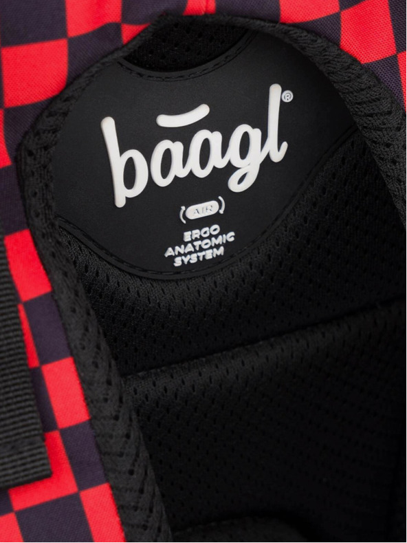 BAAGL  Černý školní set Skate batoh, penál a sáček Baagl Teribear