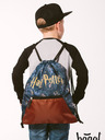BAAGL  Černý vak s kapsou Baagl Harry Potter Bradavice