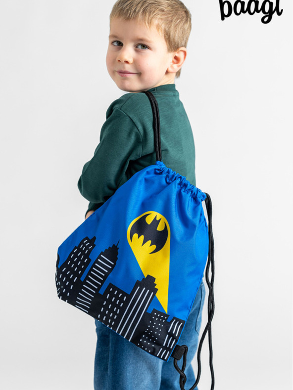 BAAGL  Modrý předškolní vak Baagl Batman