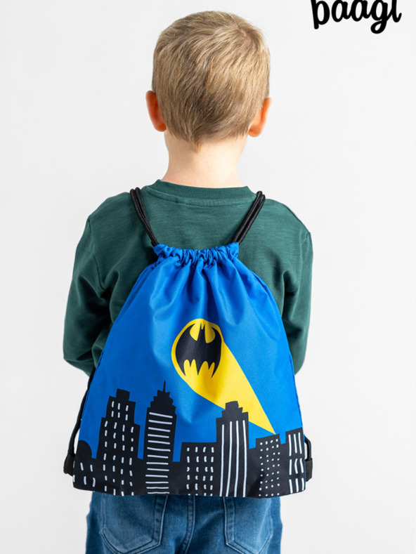 BAAGL  Modrý předškolní vak Baagl Batman