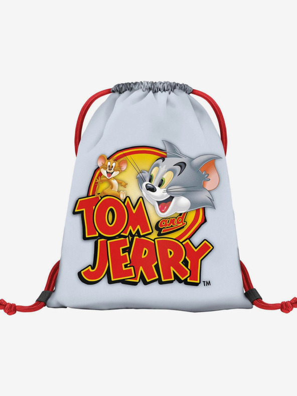 BAAGL  Šedý předškolní vak Baagl Tom & Jerry