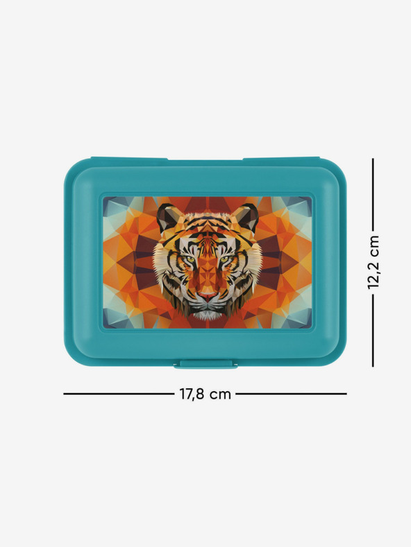 BAAGL  Modrý box na svačinu Baagl Tiger