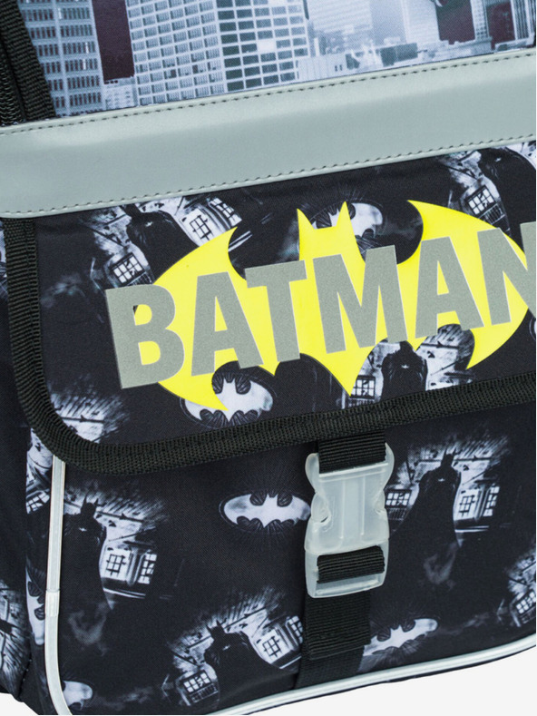 BAAGL  Černá školní aktovka Zippy Baagl Batman Darky City