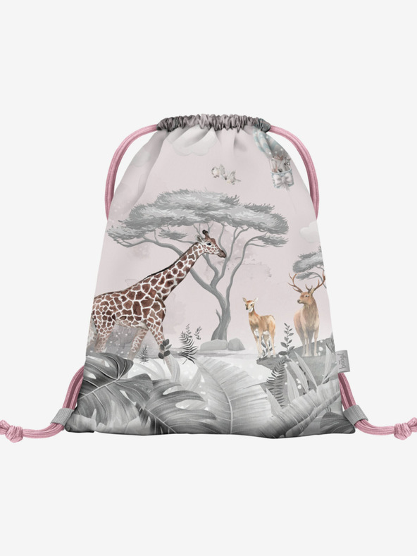 BAAGL  Růžový vak Baagl Safari