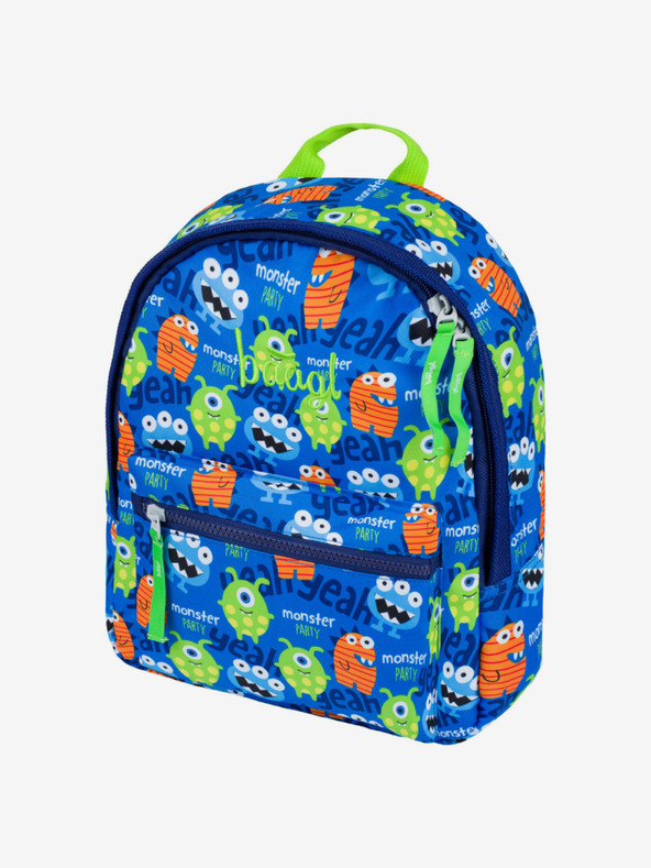 BAAGL  Modrý předškolní batoh Baagl Monsters