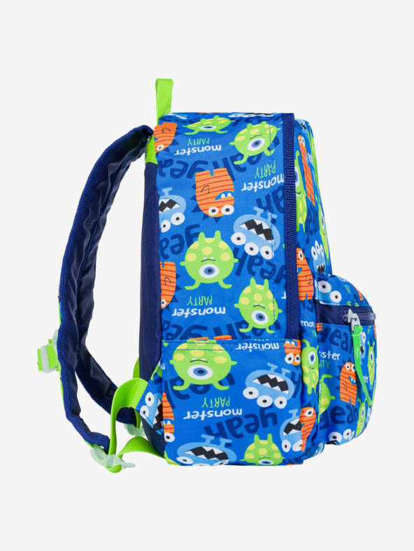 BAAGL  Modrý předškolní batoh Baagl Monsters