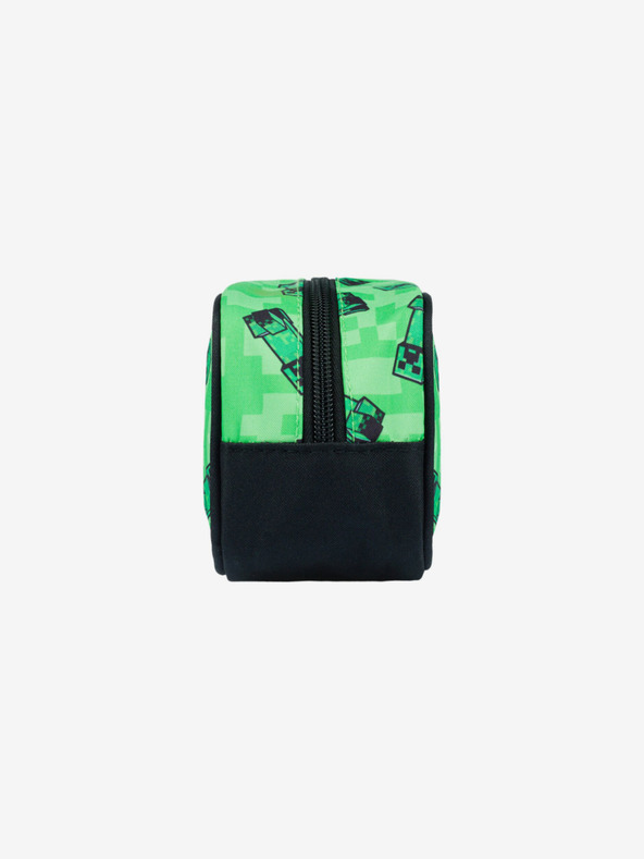 BAAGL  Zelený penál Baagl Minecraft Creeper