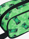 BAAGL  Zelený školní set - penál, sáček Baagl Minecraft 2 Creeper