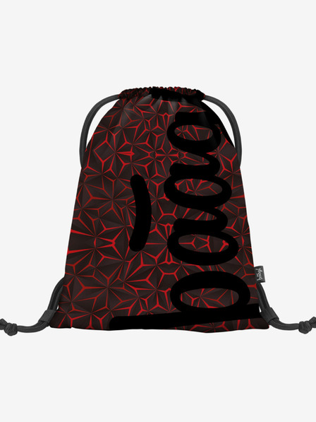 BAAGL  Černý vak Baagl Red Polygon