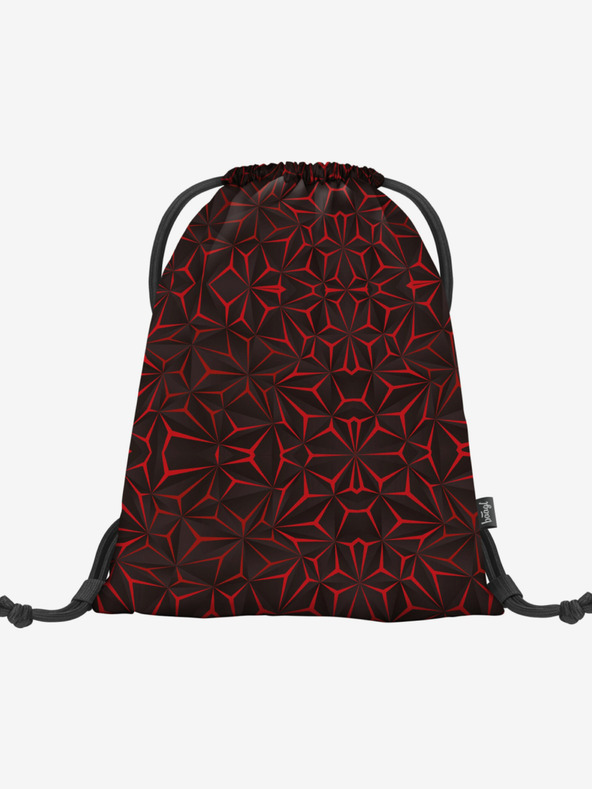BAAGL  Černý vak Baagl Red Polygon