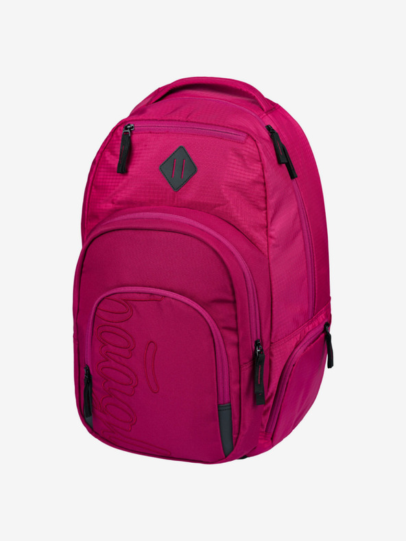 BAAGL  Červený batoh Baagl Coolmate Ruby