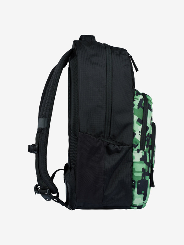 BAAGL  Černý školní set - batoh, penál, sáček Baagl Coolmate Green
