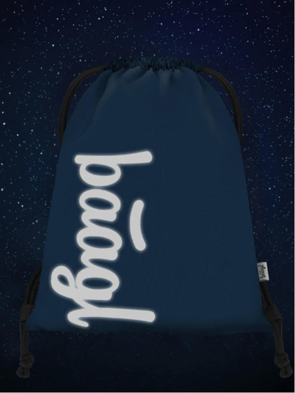 BAAGL  Modrý školní set - batoh, penál, sáček Baagl Coolmate Ocean Blue