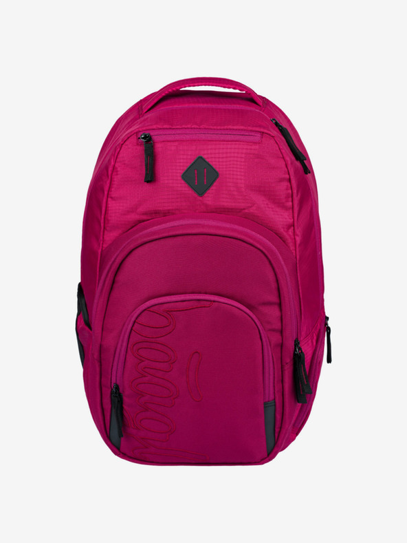 BAAGL  Červený školní set - batoh, penál, sáček Baagl Coolmate Ruby