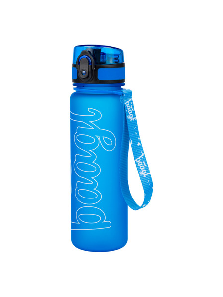BAAGL  Modrá tritanová láhev na pití logo - modrá, 500 ml Baagl