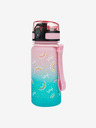 BAAGL  Růžová tritanová láhev na pití gradient duha, 350 ml Baagl
