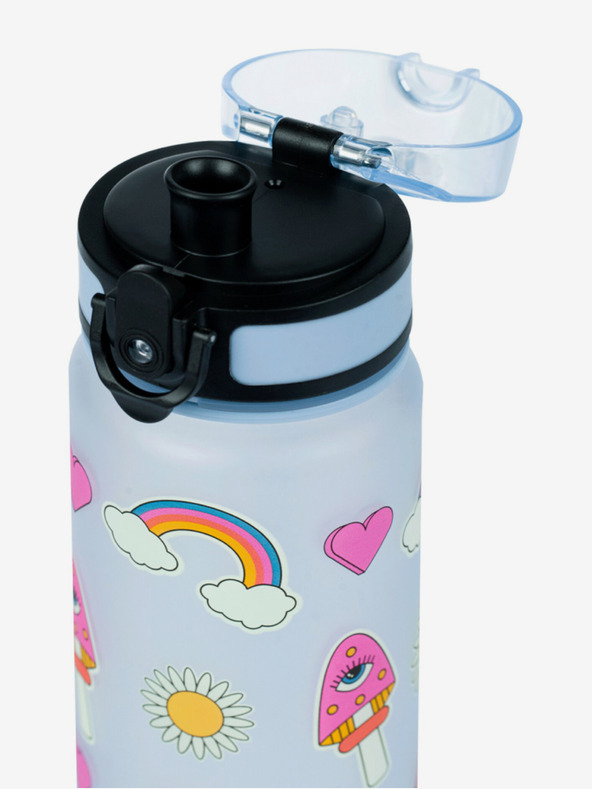 BAAGL  Modrá tritanová láhev na pití hippie, 500 ml Baagl