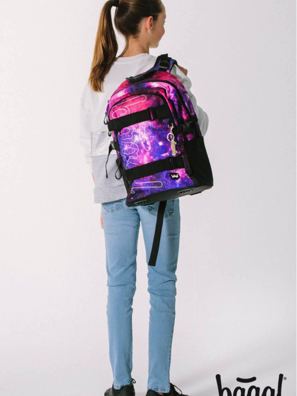 BAAGL  BAAGL Školní batoh Skate Galaxy BAAGL