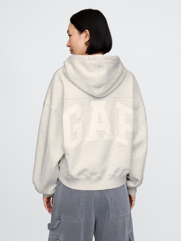 GAP Crop mikina s logem Gap