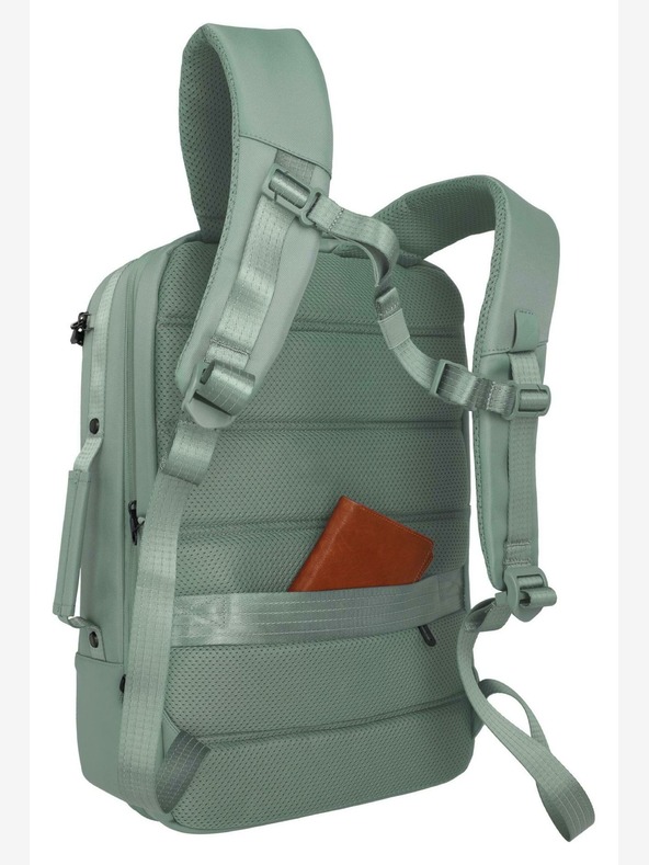 Travelite Batoh Travelite Workfloow Backpack L Sage
