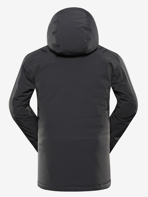 ALPINE PRO Pánská lyžařská bunda s membránou ptx snow ALPINE PRO REAS dk.true gray