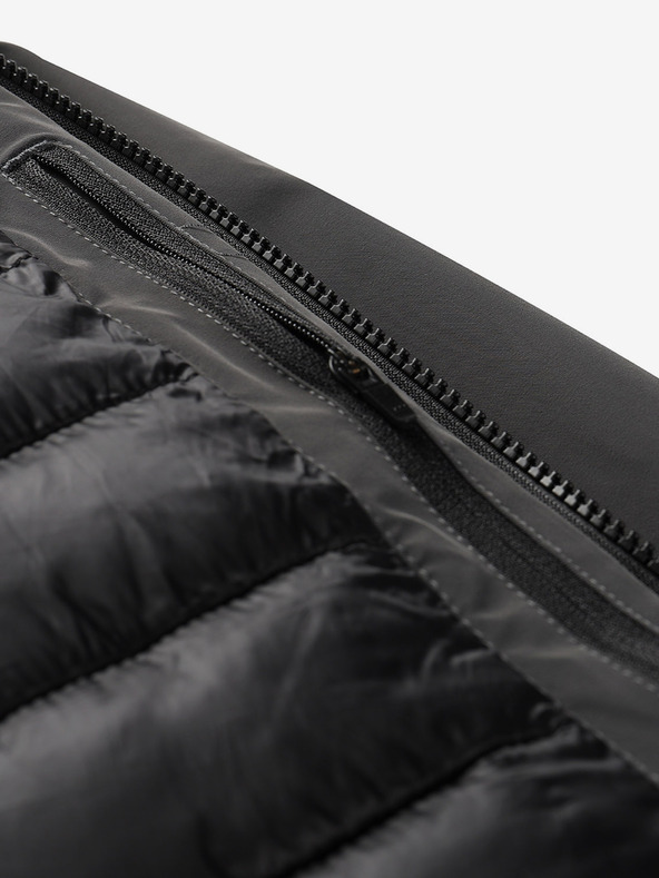 ALPINE PRO Pánská lyžařská bunda s membránou ptx snow ALPINE PRO REAS dk.true gray